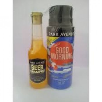 Park Avenue Good Morning Deo 150 ml & Park Avenue BEER Shampoo 75ml Free On 35% Discount